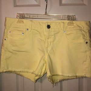 Fringed shorts